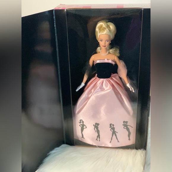 Collectable Vintage Barbie 2000 Pink and Black Silhouette Box - Picture 4 of 8